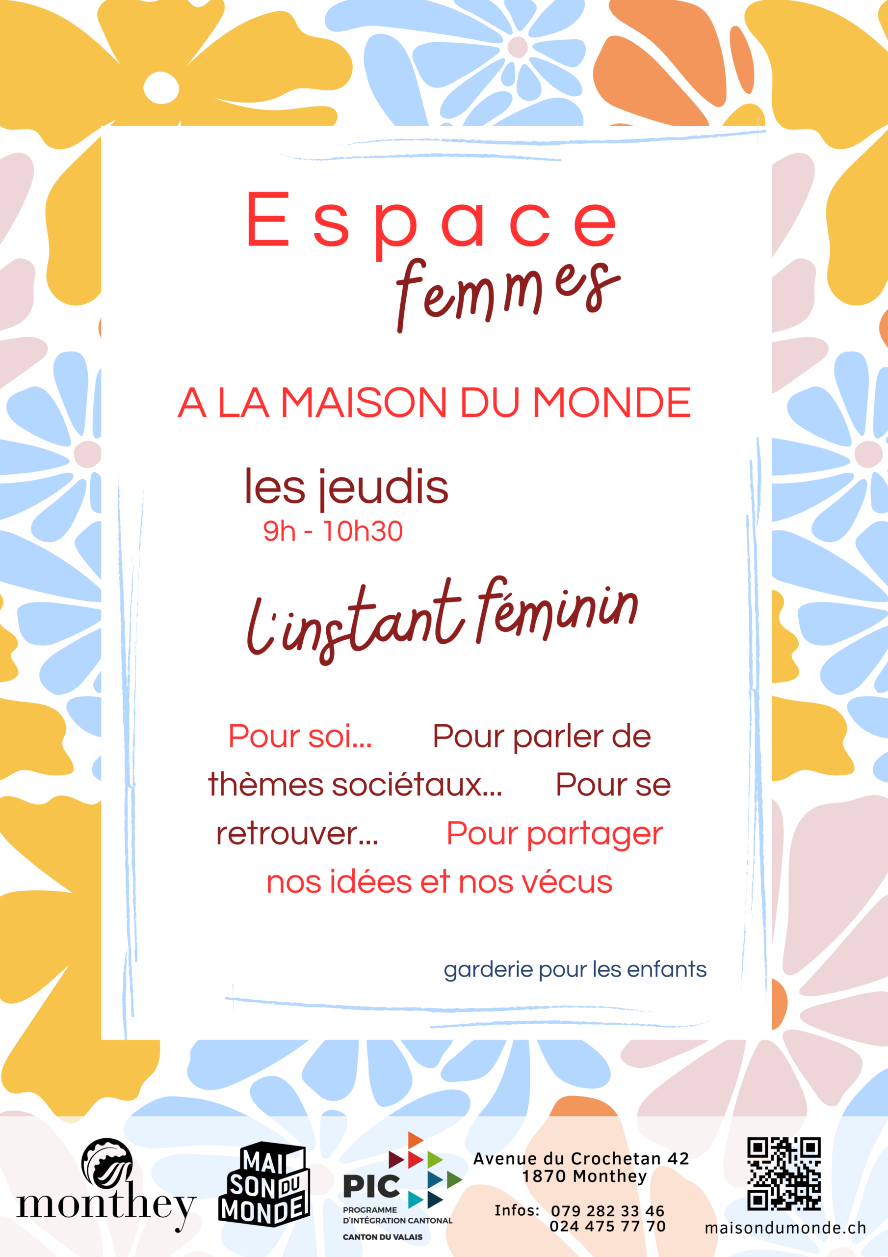 Espace femmes - flyer 2025-2026