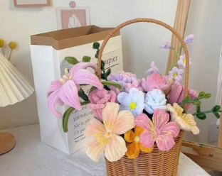 Fleurs en cure-pipe - inspiration